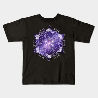 Centre of the Galaxy - Mandala Design Kids T-Shirt